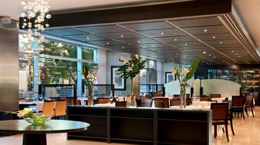 Lobby del hotel HIlton de Buenos Aires